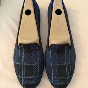 NEW Women’s Rothy's | Navy Plaid Loafers | Size 10